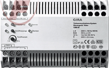 GIRA Steuergerät Video Bussystem Türkommunikation 128800